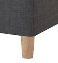 IKEA Boxspringbett Beine Holz